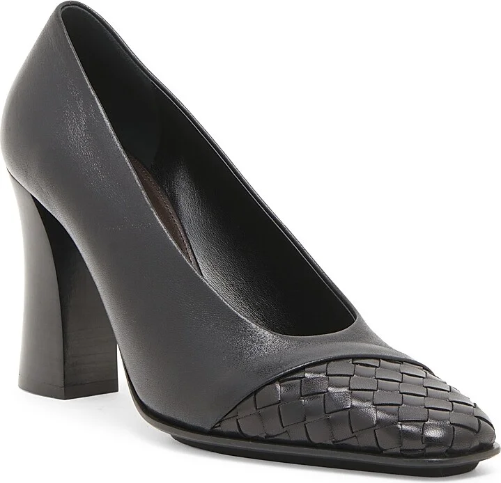 Women's Step 85MM Leather Pumps - Fondant - Size 5 - Image 8
