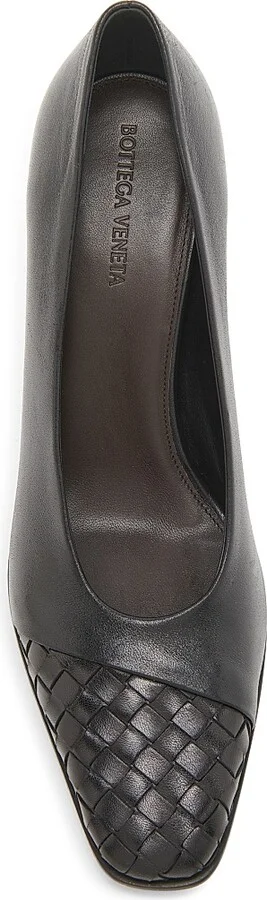 Women's Step 85MM Leather Pumps - Fondant - Size 5 - Image 11