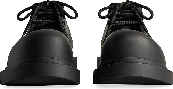 Women's Steroid Derby Shoes - Black - Size 6 - Image 3