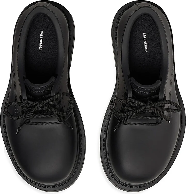 Women's Steroid Derby Shoes - Black - Size 6 - Image 6