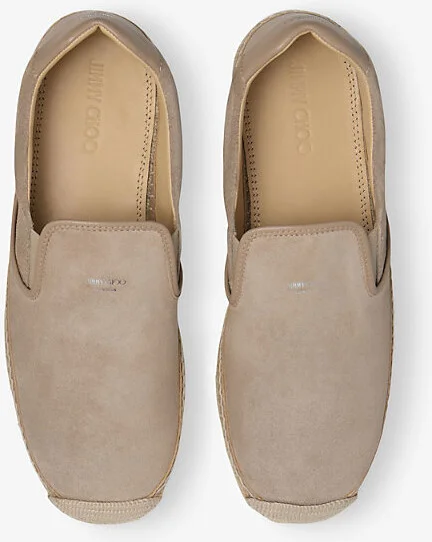 Womens Stone Ivan Velvet Suede Espadrilles 5.5 - Image 2
