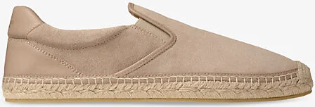 Womens Stone Ivan Velvet Suede Espadrilles 5.5