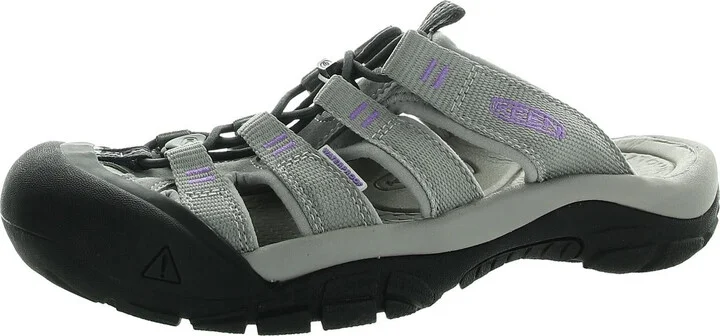 Womens Strappy Slide Sandals