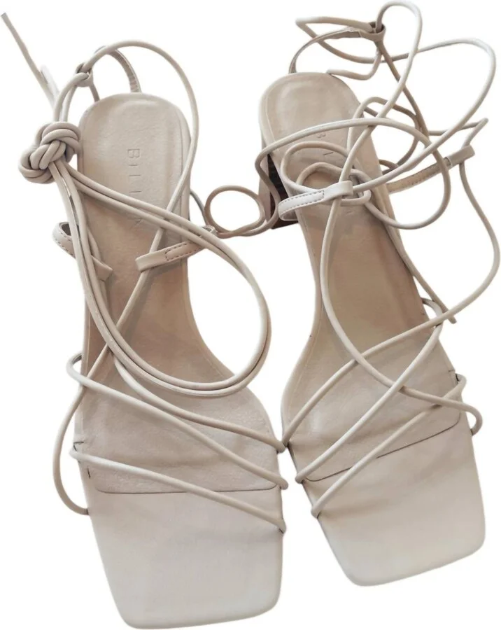 Women's Strappy Square Toe Sandal In Birch