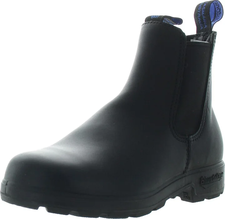 Womens Stretch Leather Ankle Boots