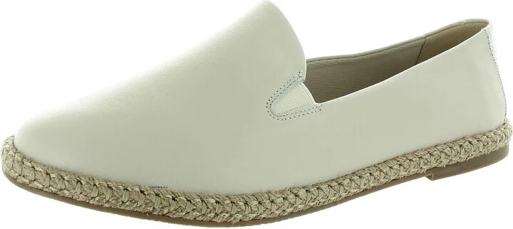 Womens Stretch Leather Flat Shoes