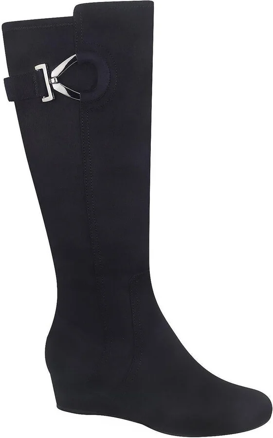 Womens Stretch Man Made Knee-High Boots