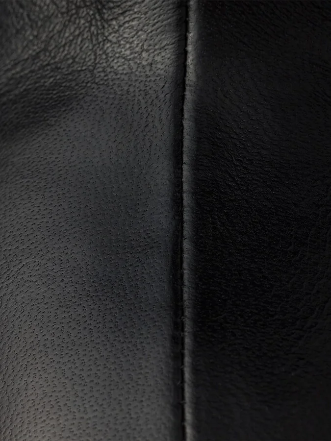 Women's Stretch Nappa Leather Boots - Black - Size 9 - Image 4