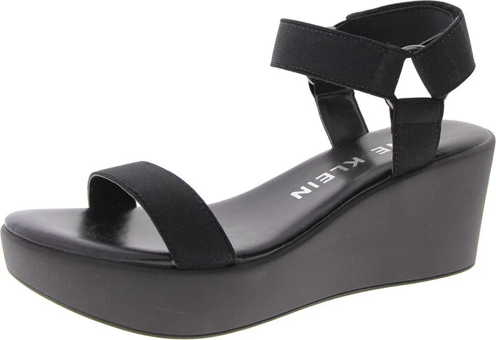 Womens Stretch Open Toe Ankle Strap