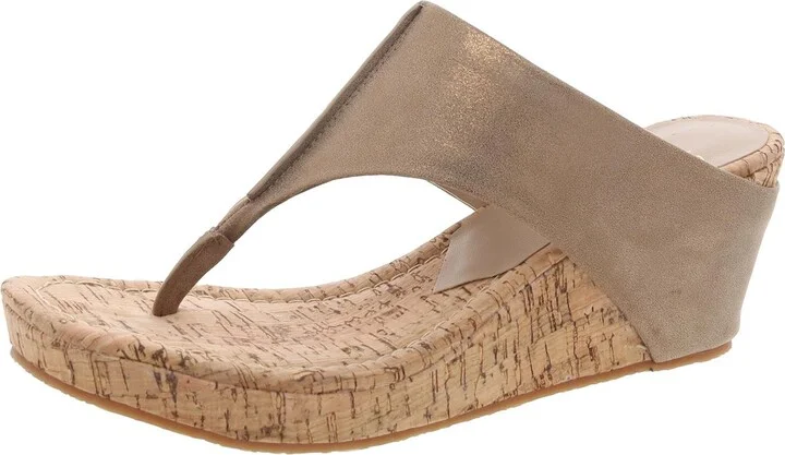 Womens Stretch Wedge Sandals