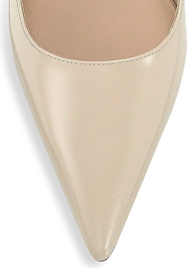 Women's Stuart 85MM Leather Block Pumps - Black - Size 5.5 - Image 9
