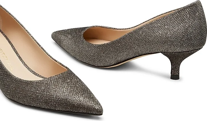 Women's Stuart Power 50 50MM Pumps - New Pyrite - Size 12 - Image 4
