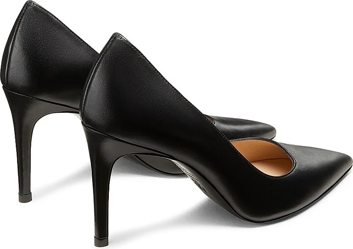 Women's Stuart Power 85MM Leather Pumps - Adobe - Size 10 - Image 6