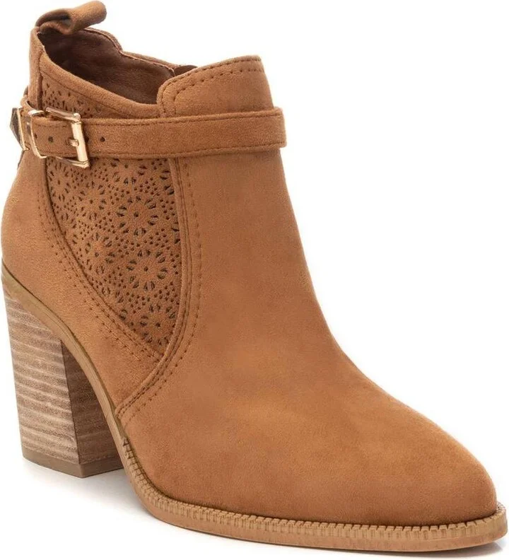 Women's Suede Ankle Booties By Xti - Image 5