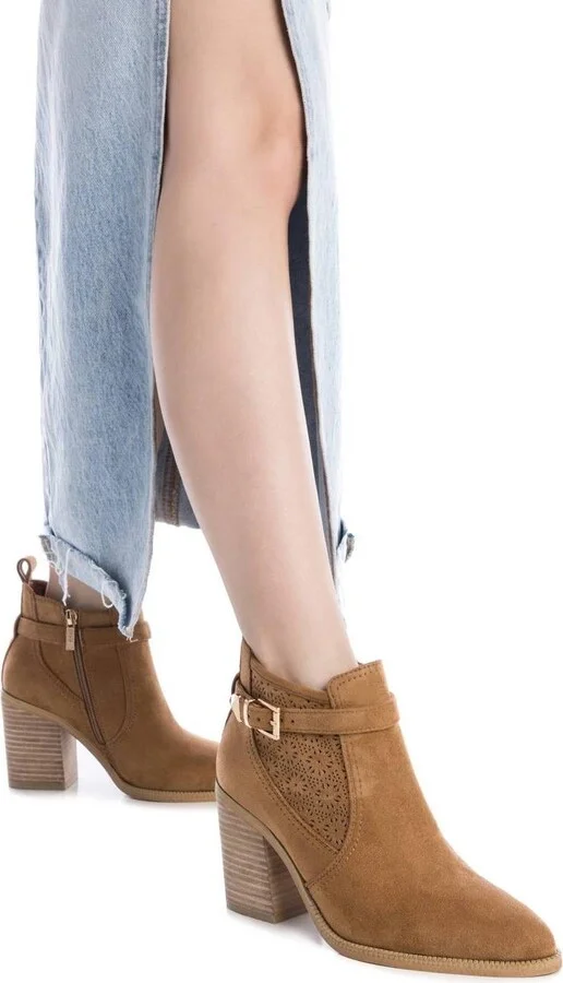 Women's Suede Ankle Booties By Xti - Image 6