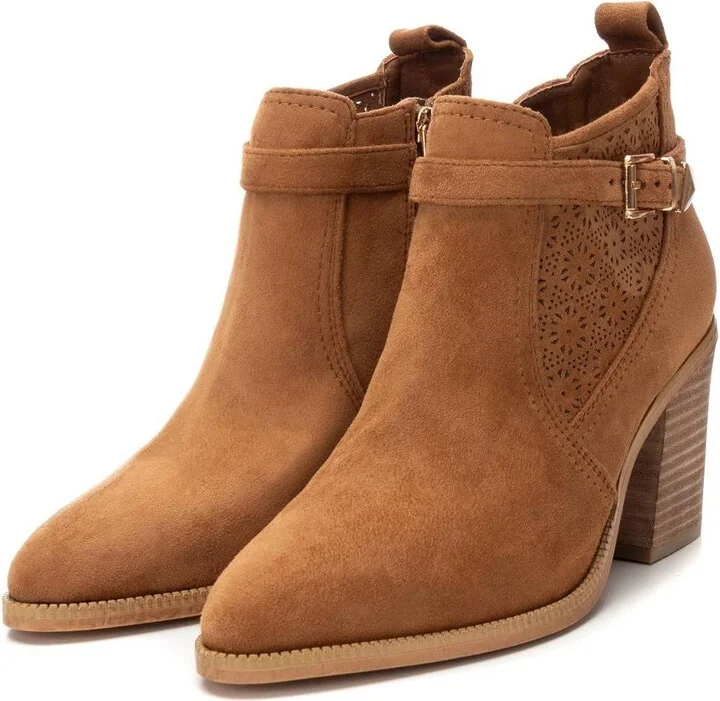 Women's Suede Ankle Booties By Xti - Image 8