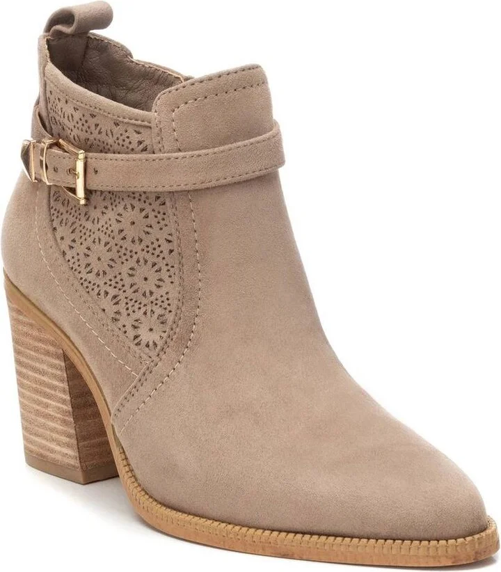 Women's Suede Ankle Booties By Xti - Image 9