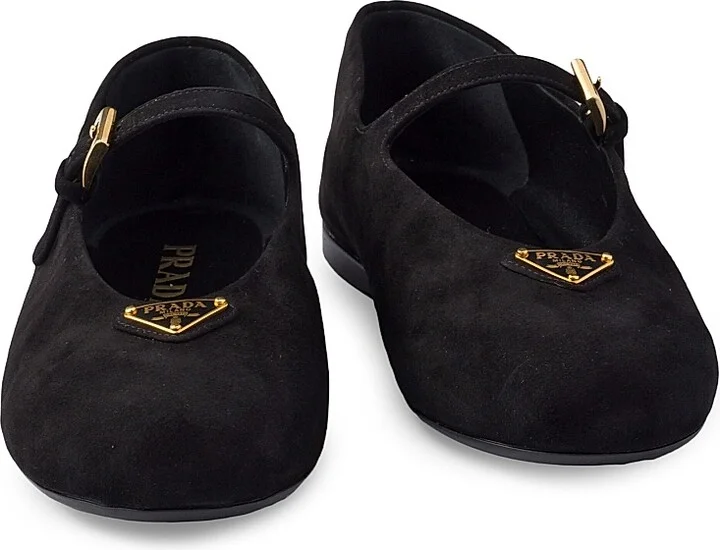 Women's Suede Ballerinas - Brown - Size 5.5 - Image 7