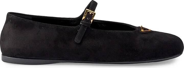 Women's Suede Ballerinas - Brown - Size 5.5 - Image 8