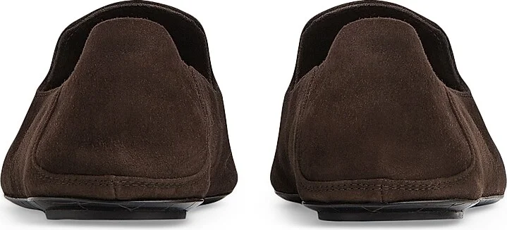 Women's Suede Ballet Flats - Fondant - Size 6 - Image 3