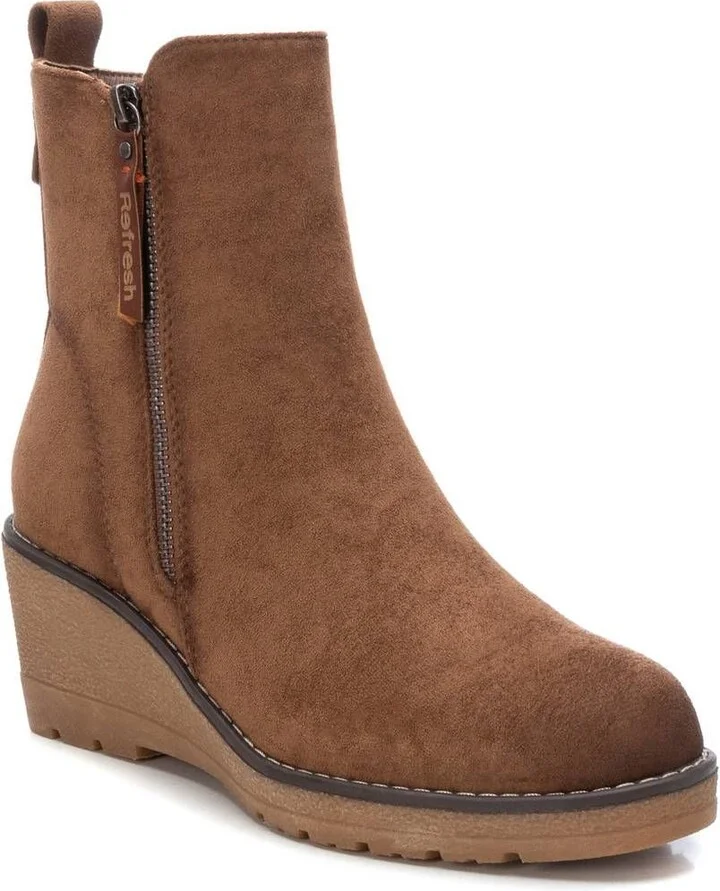 Women's Suede Booties By XTI
