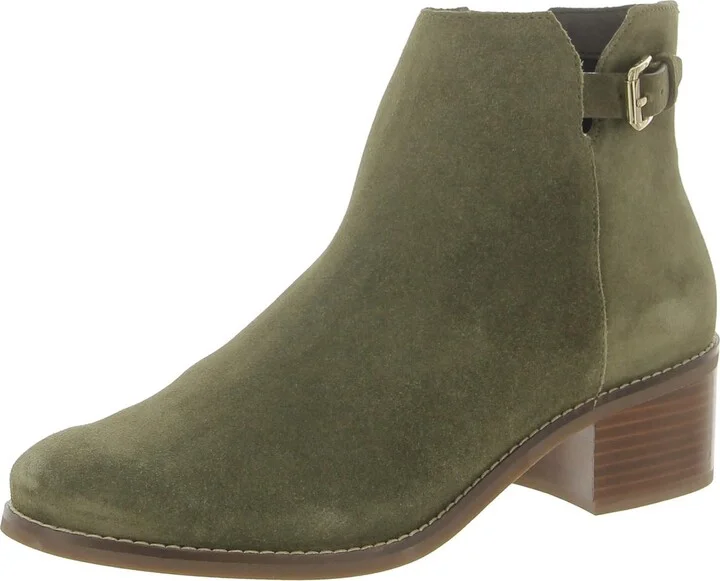 Womens Suede Booties