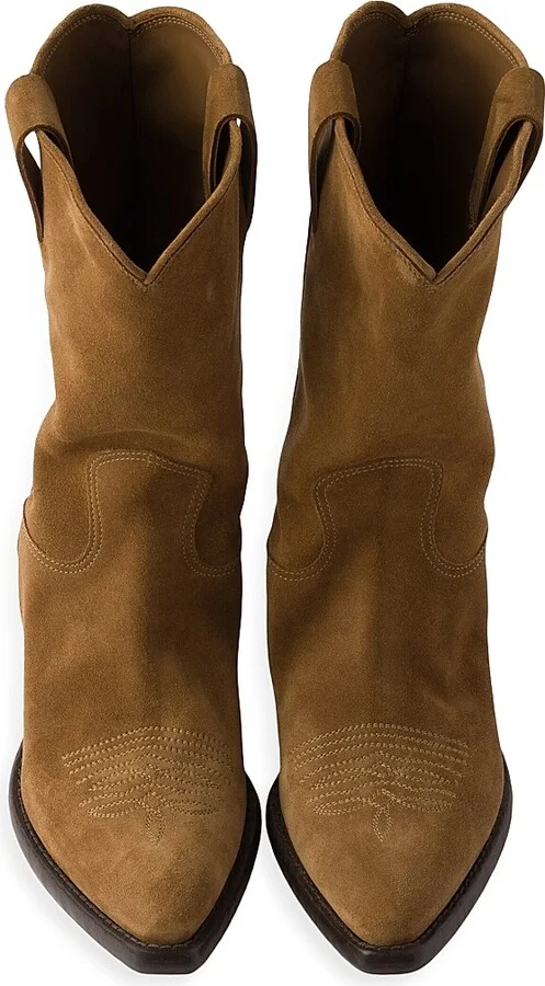 Women's Suede Boots - Brown - Size 7 - Image 2