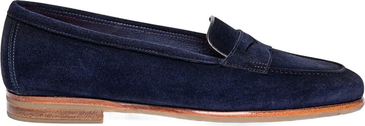 Women's suede Carla loafer