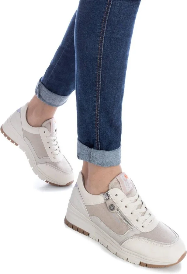 Women's Suede Casual Sneakers By Xti - Image 3