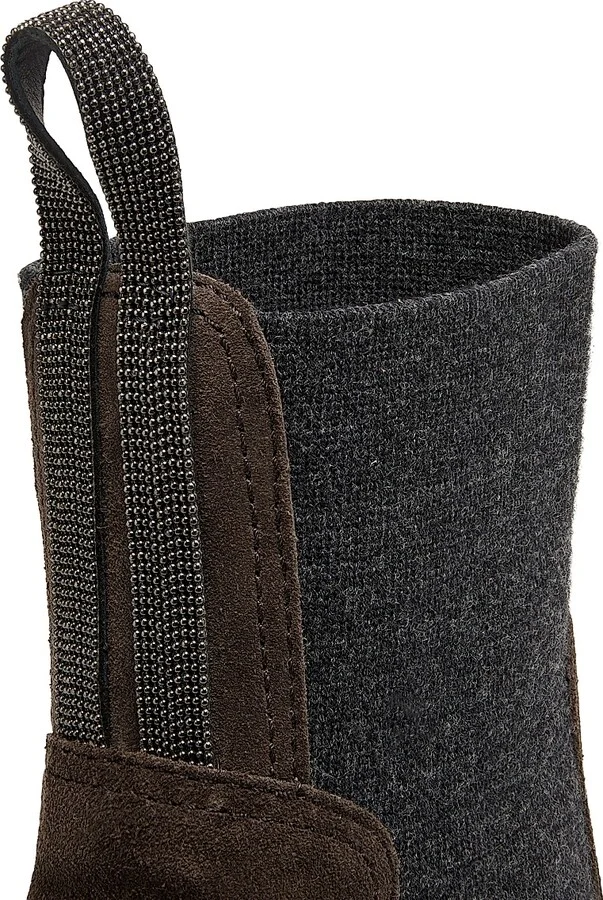 Women's Suede Chelsea Ankle Boots - Corvino - Size 6 - Image 5