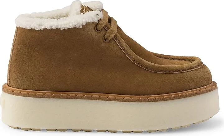 Women's Suede Chukka Boots - Brown - Size 5