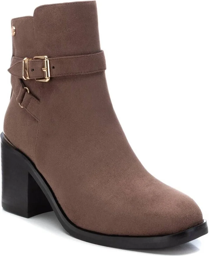 Women's Suede Dress Booties By XTI