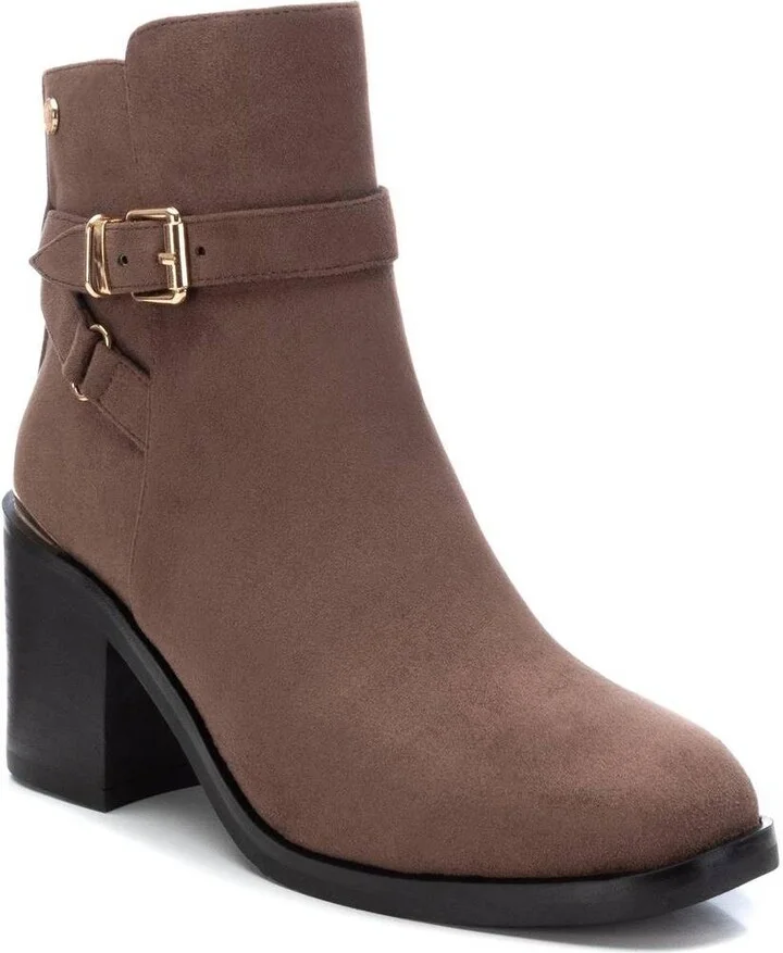 Women's Suede Dress Booties By Xti