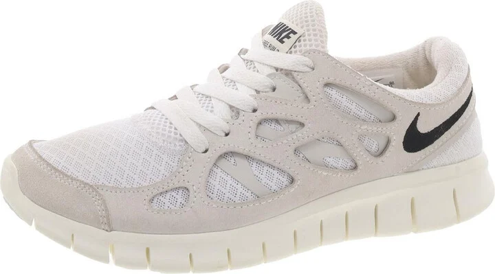 Womens Suede Fitness Running Shoes