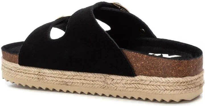 Women's Suede Flat Sandals By Xti - Image 4