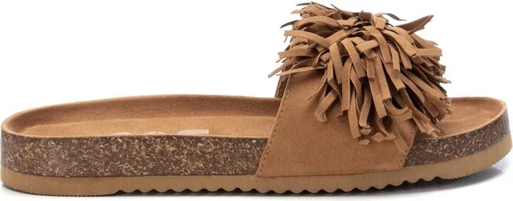 Women's Suede Flat Sandals By XTI_