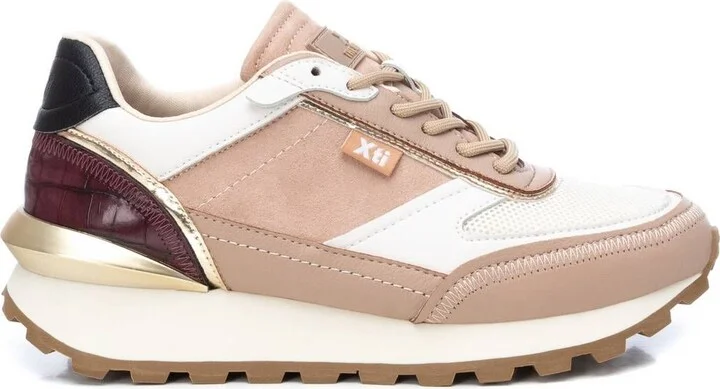 Women's Suede Lace-Up Sneakers By XTI