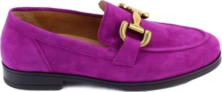 Women's Suede Loafer In Malva