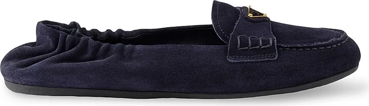 Women's Suede Loafers - Beige Khaki - Size 5.5 - Image 9