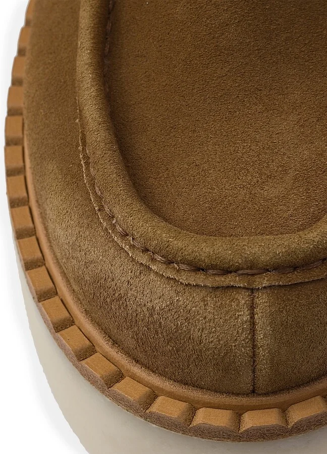 Women's Suede Loafers - Brown - Size 6 - Image 6
