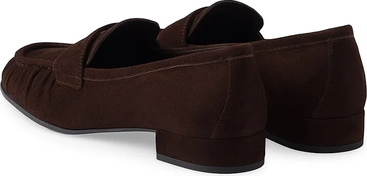 Women's Suede Loafers - Brown - Size 7 - Image 3