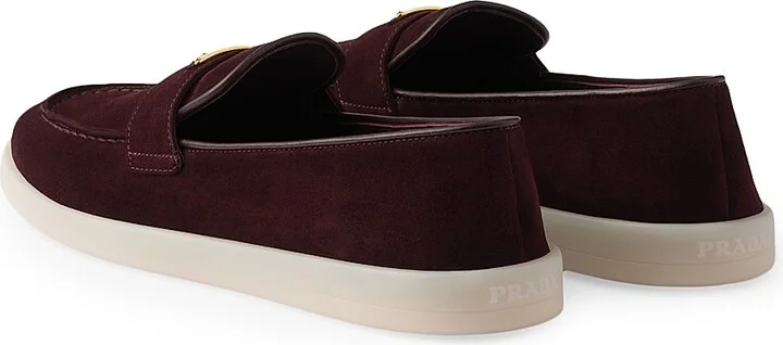 Women's Suede Loafers - Light Brown - Size 6 - Image 6