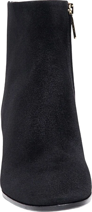 Women's suede mid-heel ankle boot - Image 4