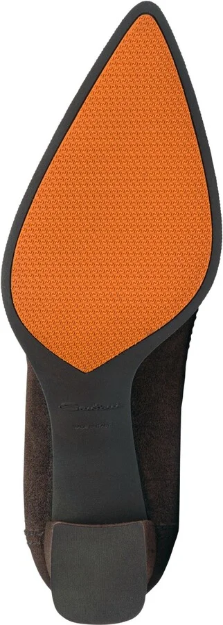 Women's suede mid-heel pump - Image 5
