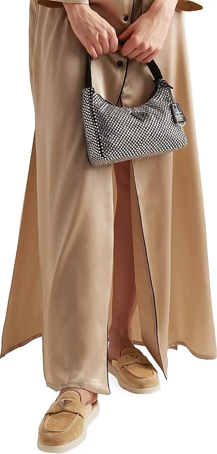 Women's Suede Mules - Beige - Size 6 - Image 2