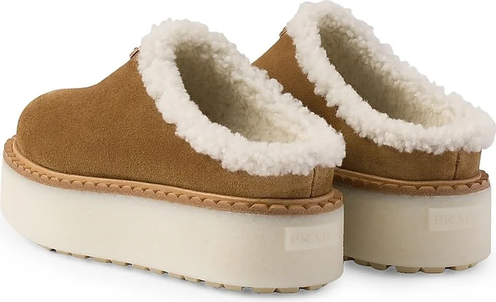 Women's Suede Mules - Brown - Size 9.5 - Image 4