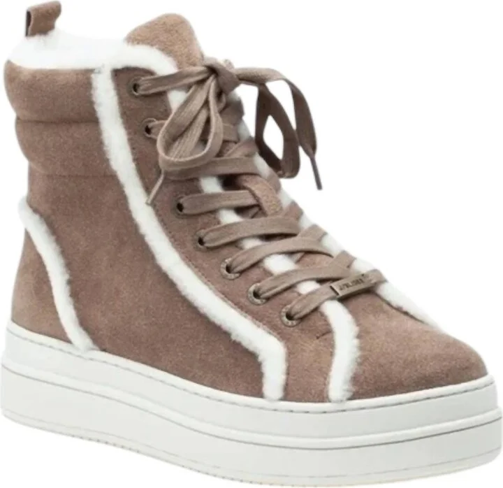 Women's Suede Nadal Bootie In Taupe