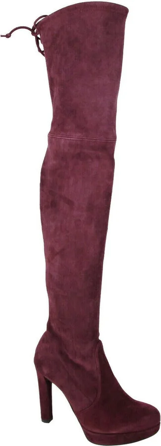 Women's Suede Over-the-knee Platform Boot