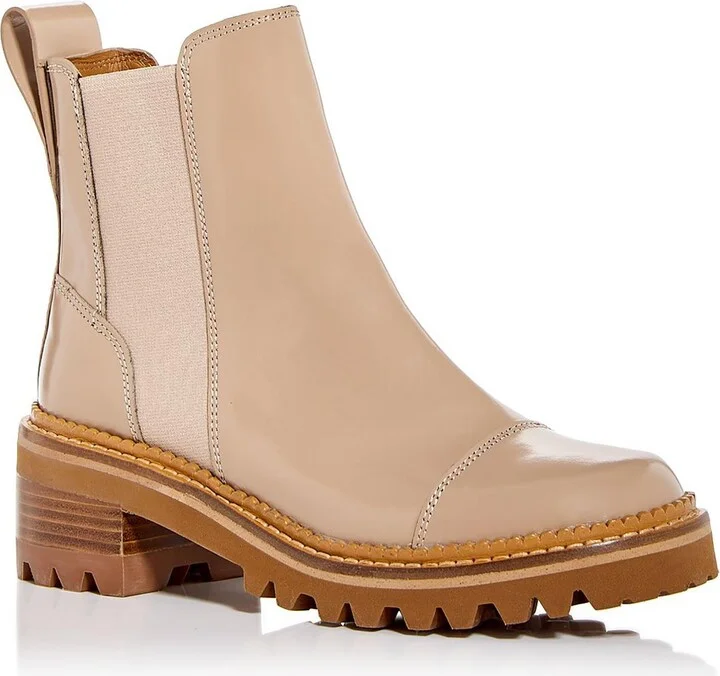 Womens Suede Pull On Chelsea Boots
