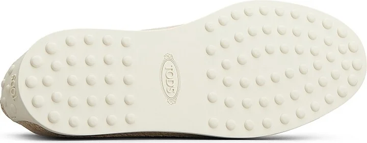 Women's Suede & Raffia Loafers - Naturale - Size 6 - Image 5